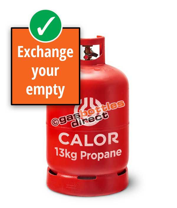 13kg Propane Calor Gas Bottle Cylinder Refill